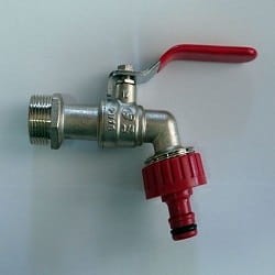 Kran kulowy 3/4" /stalowy/